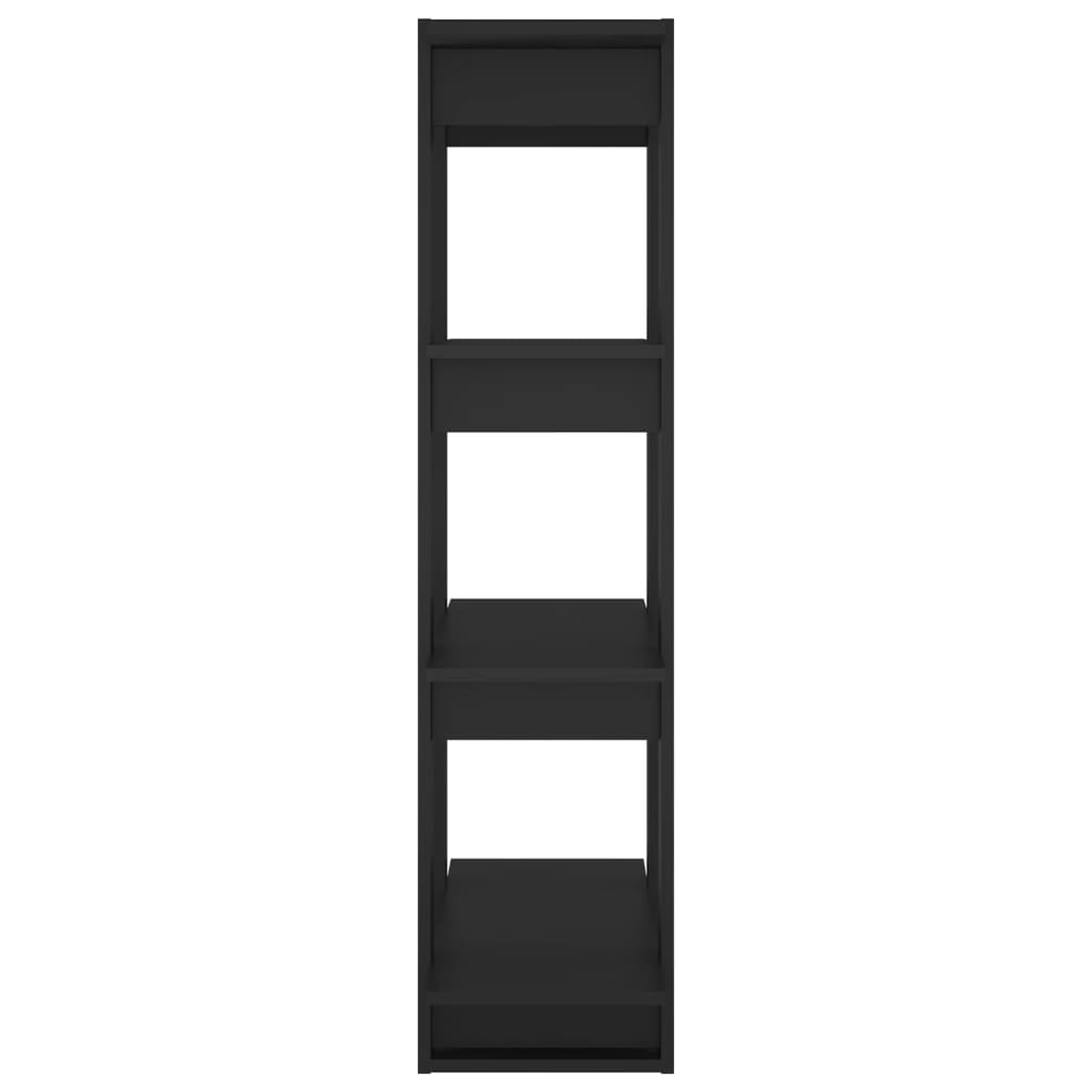 Libreria/Divisorio Nero 80x30x123,5 cm | homemem39