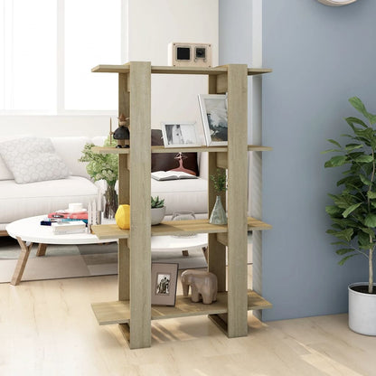 Libreria/Divisorio Rovere Sonoma 80x30x123,5 cm | homemem39