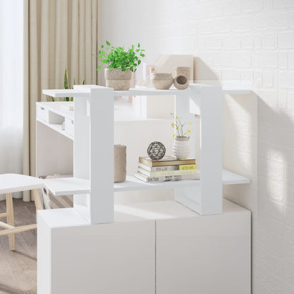Libreria/Divisorio Bianco 80x30x51 cm | homemem39