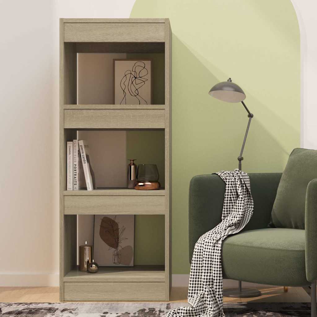 Libreria/Divisorio Rovere Sonoma 40x30x103 cm in Truciolato