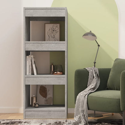 Libreria/Divisorio Grigio Cemento 40x30x103 cm in Truciolato | homemem39