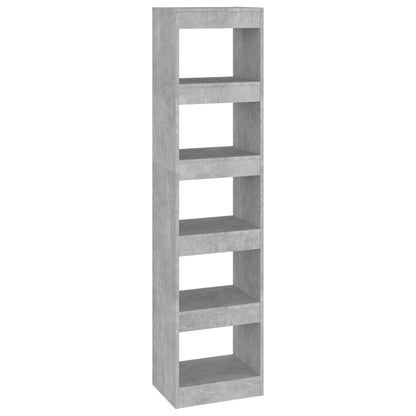 Libreria/Divisorio Grigio Cemento 40x30x166 cm | homemem39