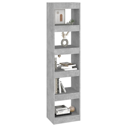 Libreria/Divisorio Grigio Cemento 40x30x166 cm | homemem39