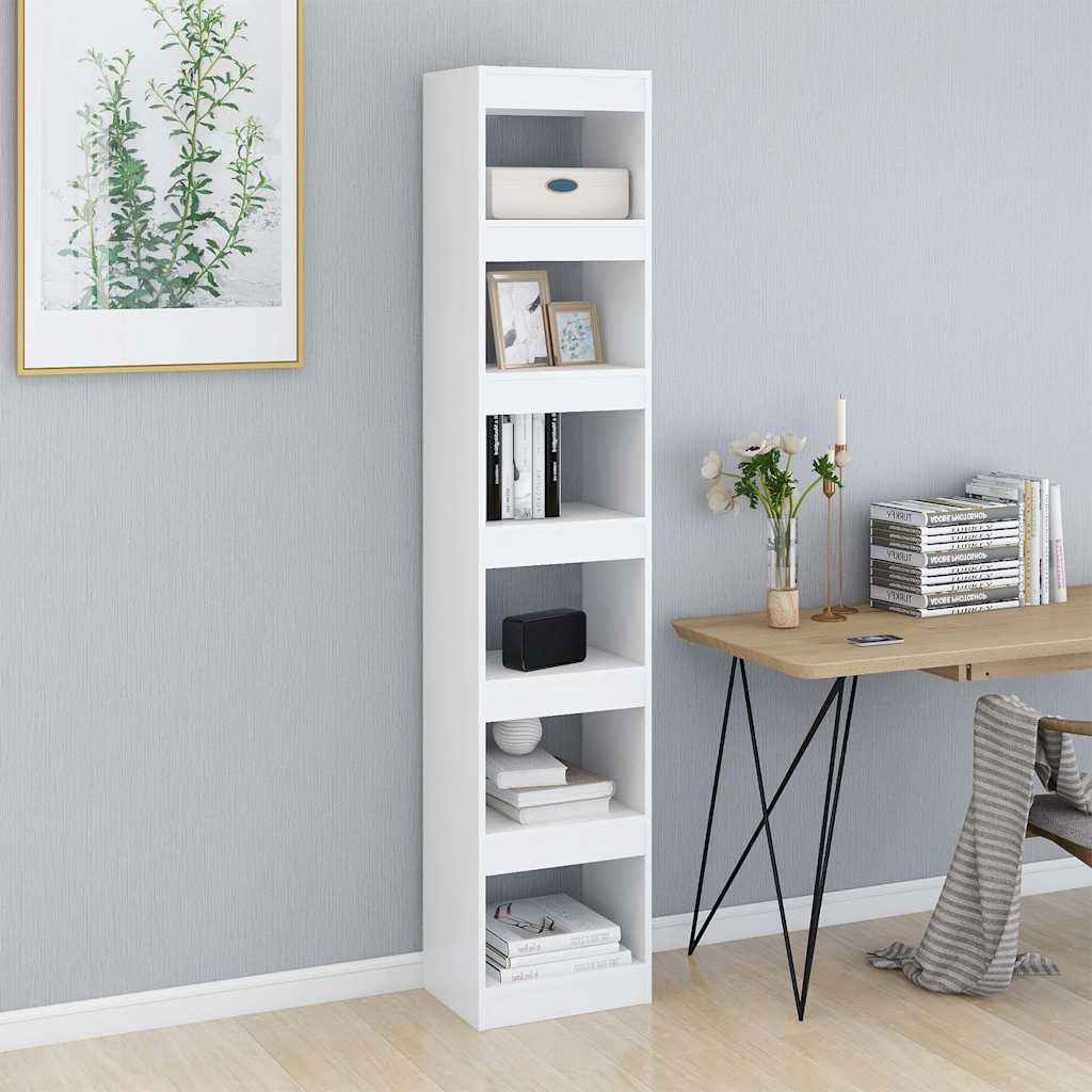 Libreria/Divisorio Bianco 40x30x198 cm