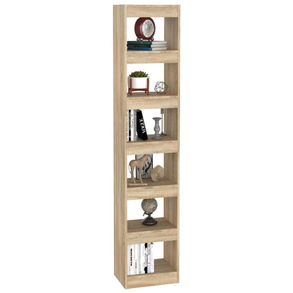 Libreria/Divisorio Rovere Sonoma 40x30x198 cm