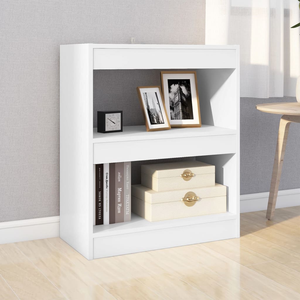 Libreria/Divisorio Bianco 60x30x72 cm | homemem39