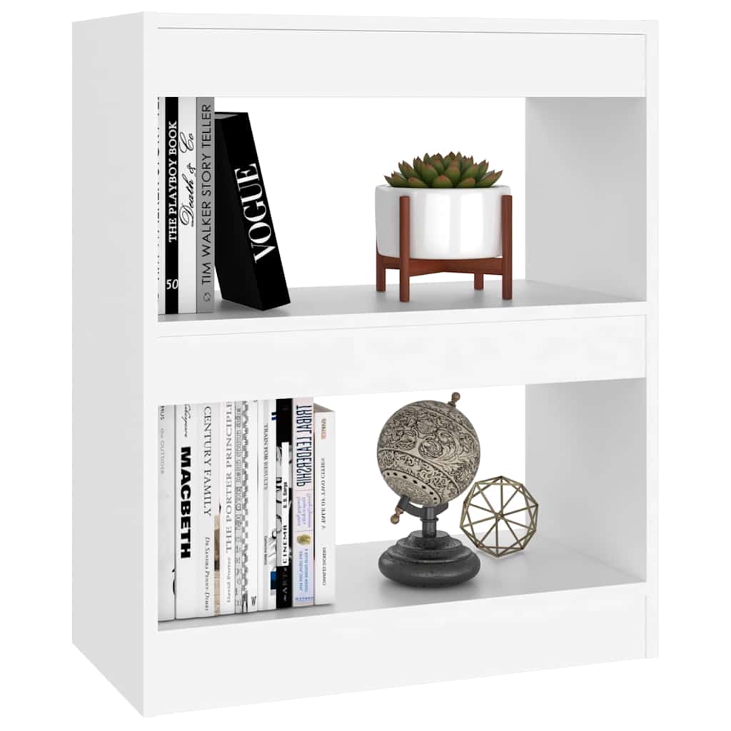 Libreria/Divisorio Bianco 60x30x72 cm