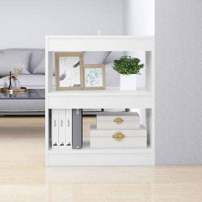 Libreria/Divisorio Bianco 60x30x72 cm | homemem39