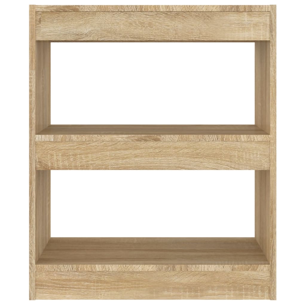 Libreria/Divisorio Rovere Sonoma 60x30x72 cm | homemem39