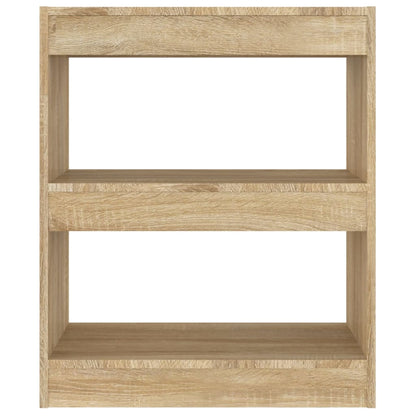 Libreria/Divisorio Rovere Sonoma 60x30x72 cm | homemem39