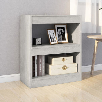 Libreria/Divisorio Grigio Cemento 60x30x72 cm | homemem39