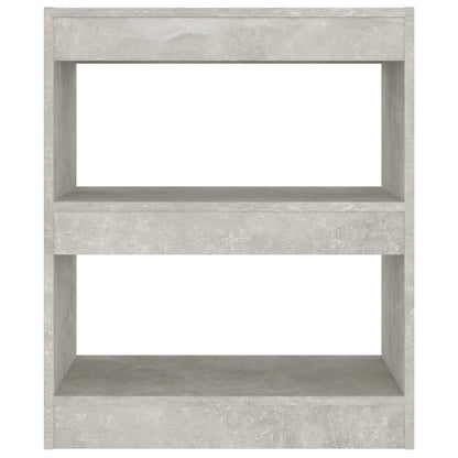 Libreria/Divisorio Grigio Cemento 60x30x72 cm | homemem39