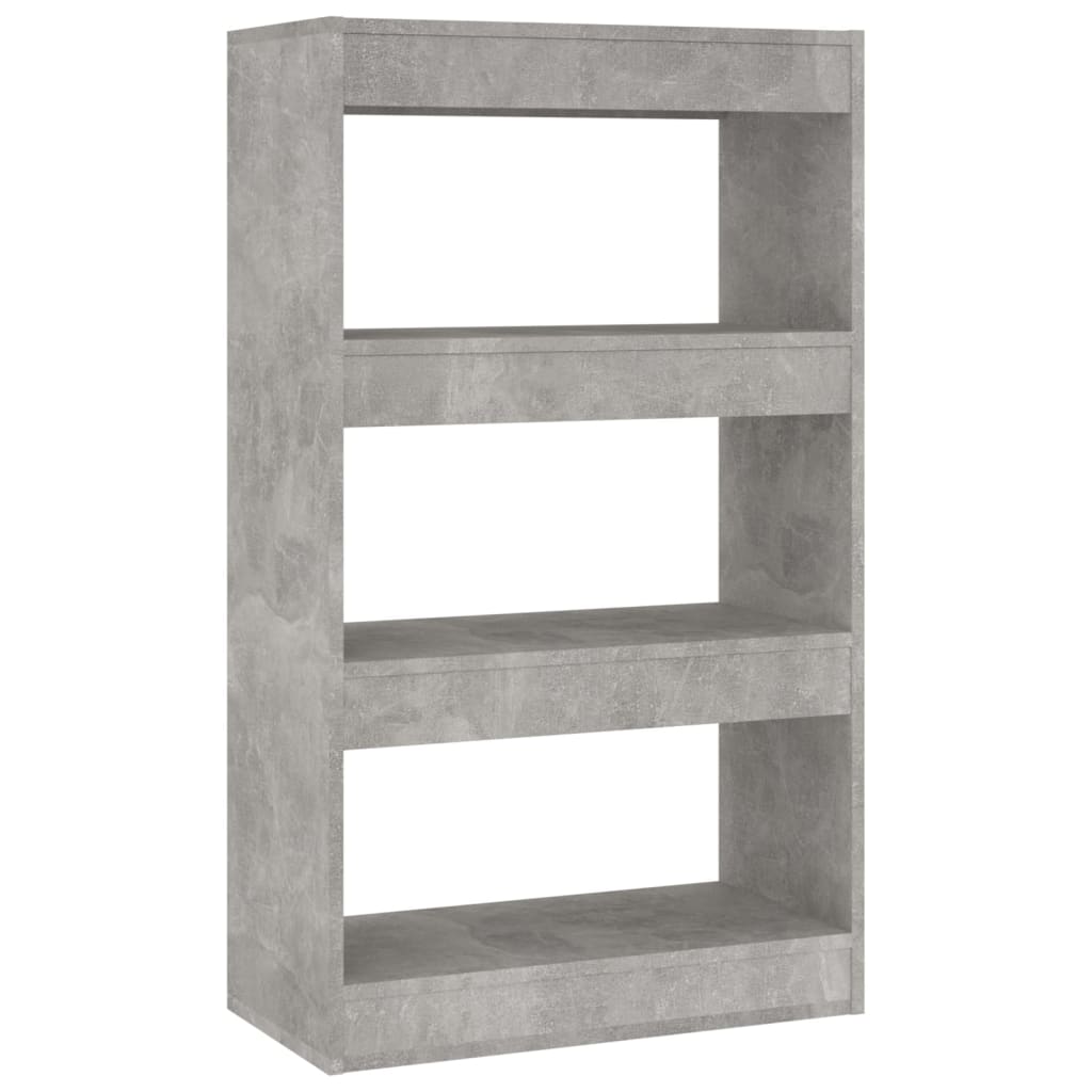 Libreria/Divisorio Grigio Cemento 60x30x103 cm in Truciolato - homemem39