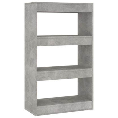 Libreria/Divisorio Grigio Cemento 60x30x103 cm in Truciolato - homemem39