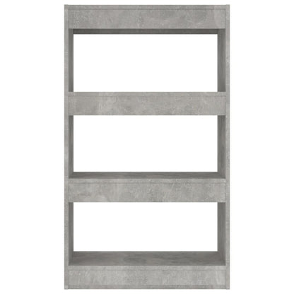 Libreria/Divisorio Grigio Cemento 60x30x103 cm in Truciolato - homemem39