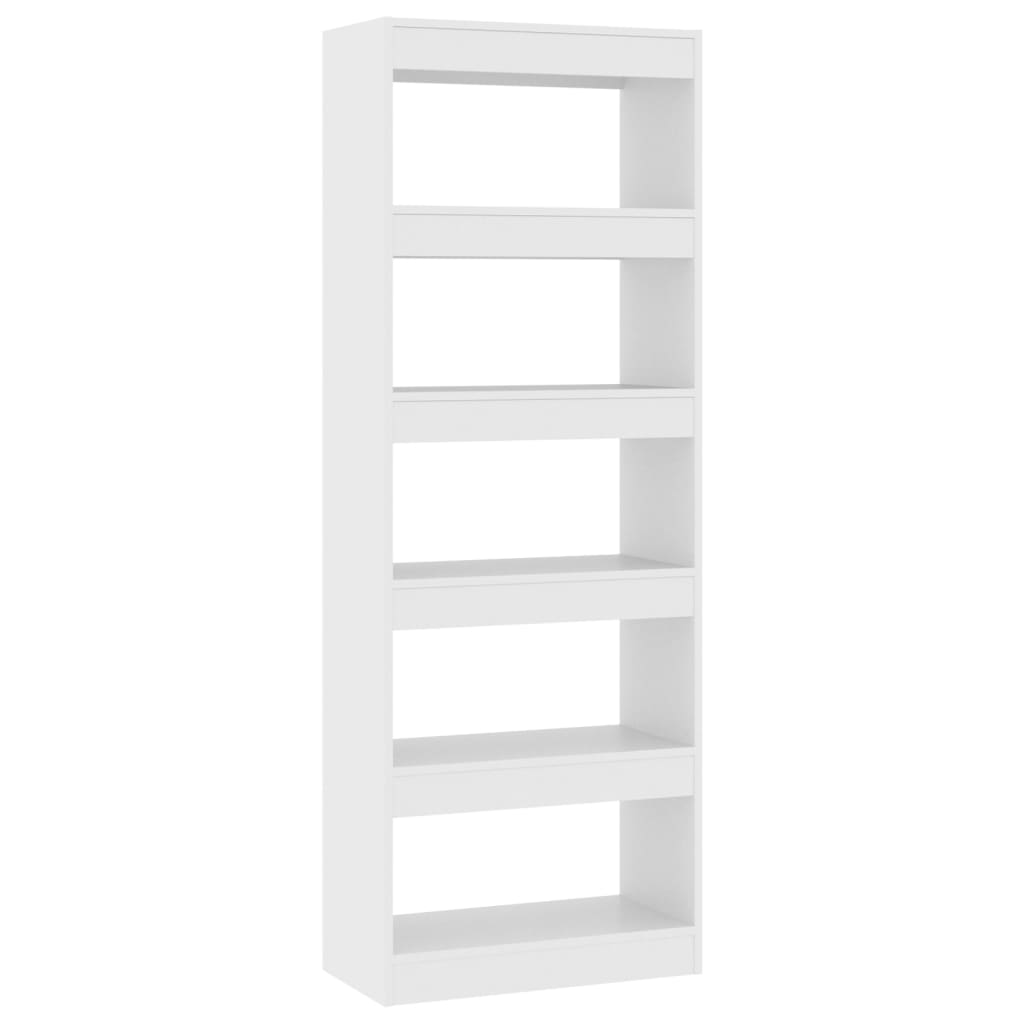 Libreria/Divisorio Bianco 60x30x166 cm in Truciolato | homemem39