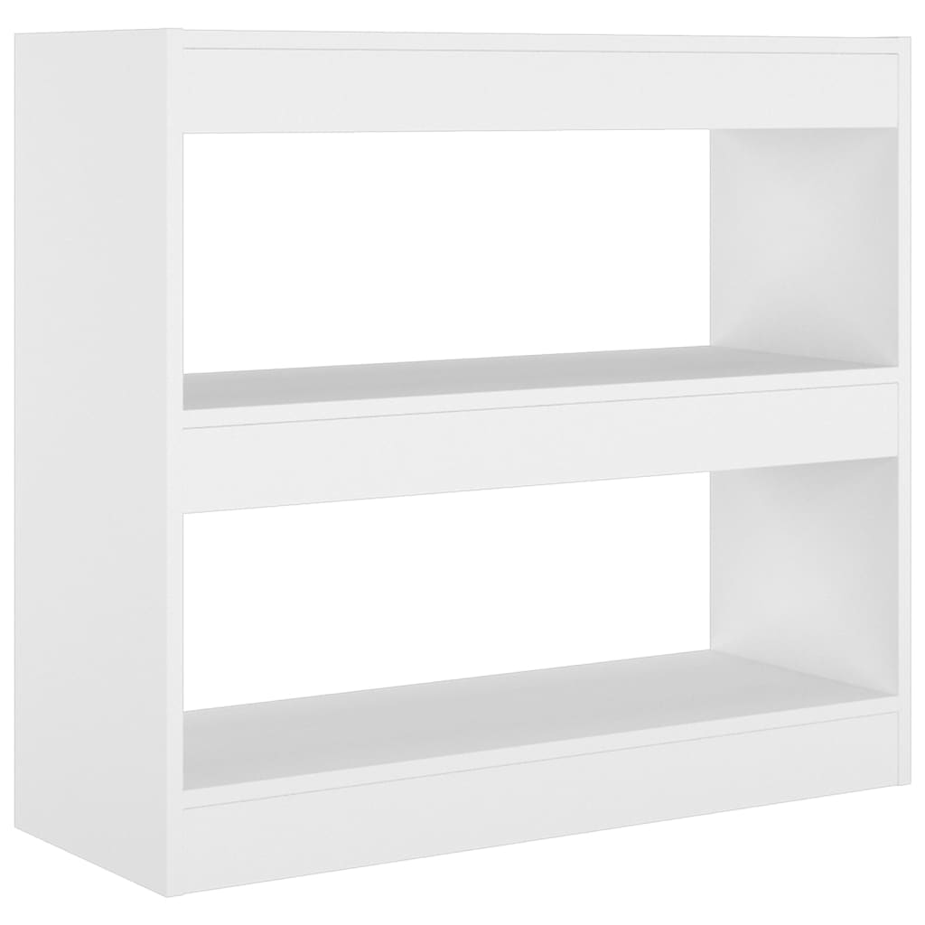 Libreria/Divisorio Bianco 80x30x72 cm | homemem39