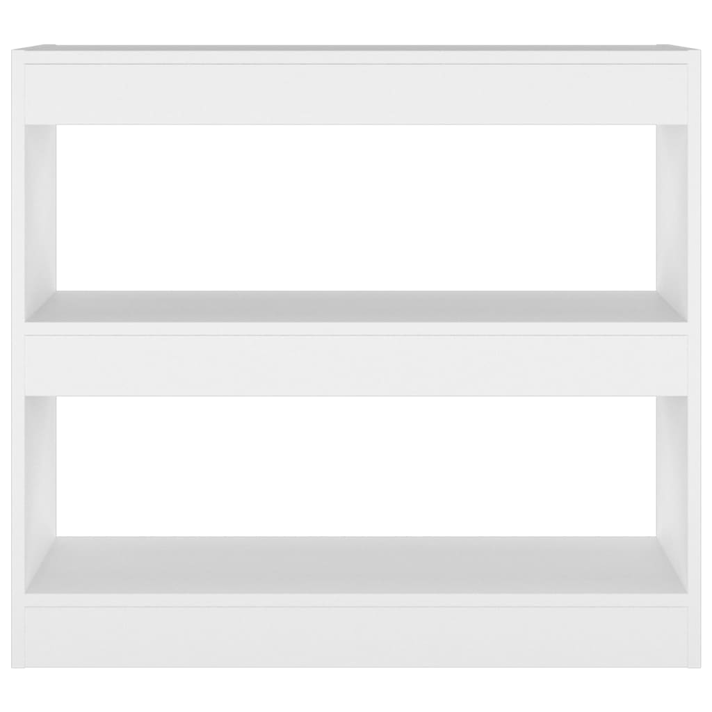 Libreria/Divisorio Bianco 80x30x72 cm | homemem39