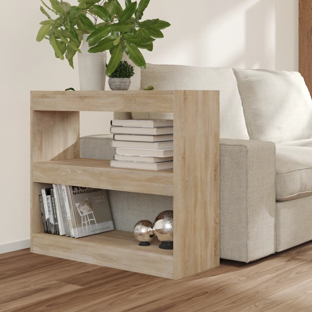 Libreria/Divisorio Rovere Sonoma 80x30x72 cm | homemem39