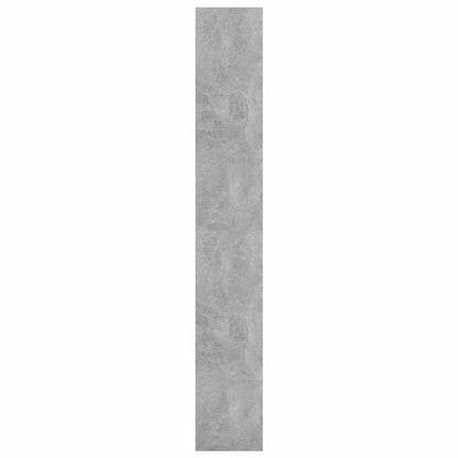 Libreria/Divisorio Grigio Cemento 80x30x198 cm in Truciolato