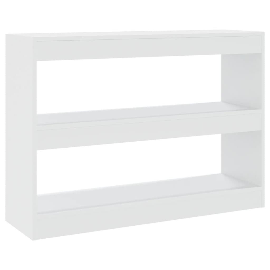 Libreria/Divisorio Bianco 100x30x72 cm | homemem39