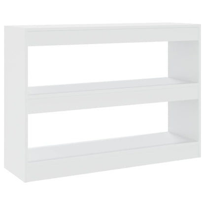 Libreria/Divisorio Bianco 100x30x72 cm | homemem39