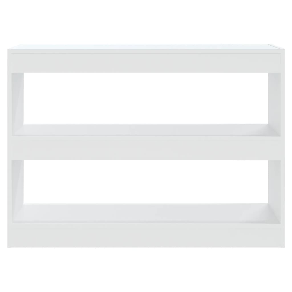 Libreria/Divisorio Bianco 100x30x72 cm | homemem39
