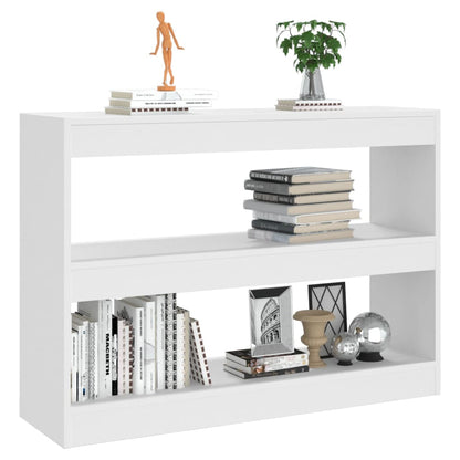 Libreria/Divisorio Bianco 100x30x72 cm | homemem39