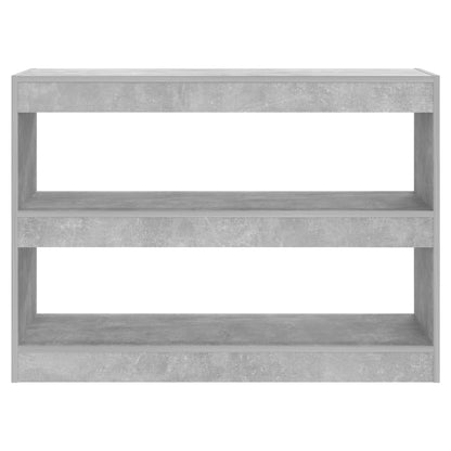 Libreria/Divisorio Grigio Cemento 100x30x72 cm | homemem39