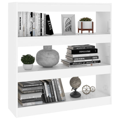Libreria/Divisorio Bianco 100x30x103 cm | homemem39