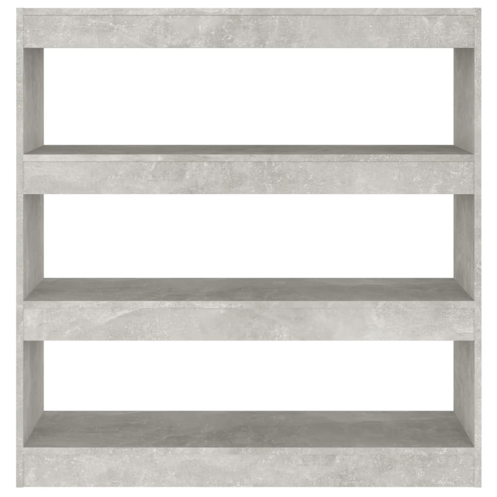 Libreria/Divisorio Grigio Cemento 100x30x103 cm | homemem39