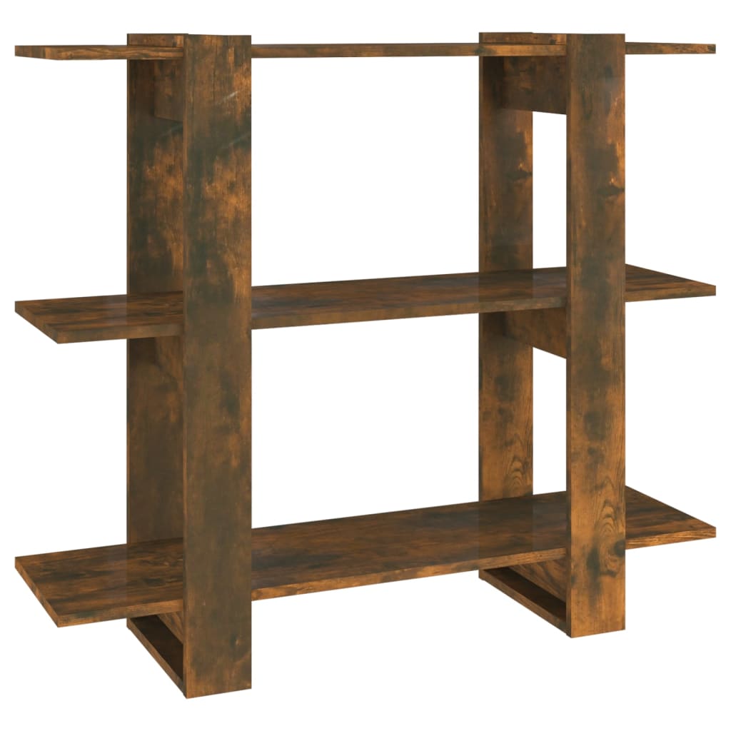 Libreria/Divisorio Rovere Fumo 100x30x87 cm | homemem39