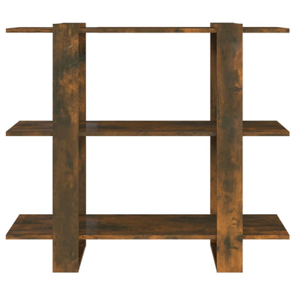Libreria/Divisorio Rovere Fumo 100x30x87 cm | homemem39
