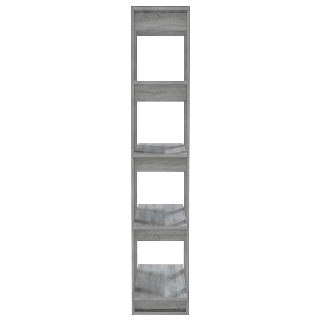 Libreria/Divisorio Grigio Sonoma 80x30x160 cm in Truciolato
