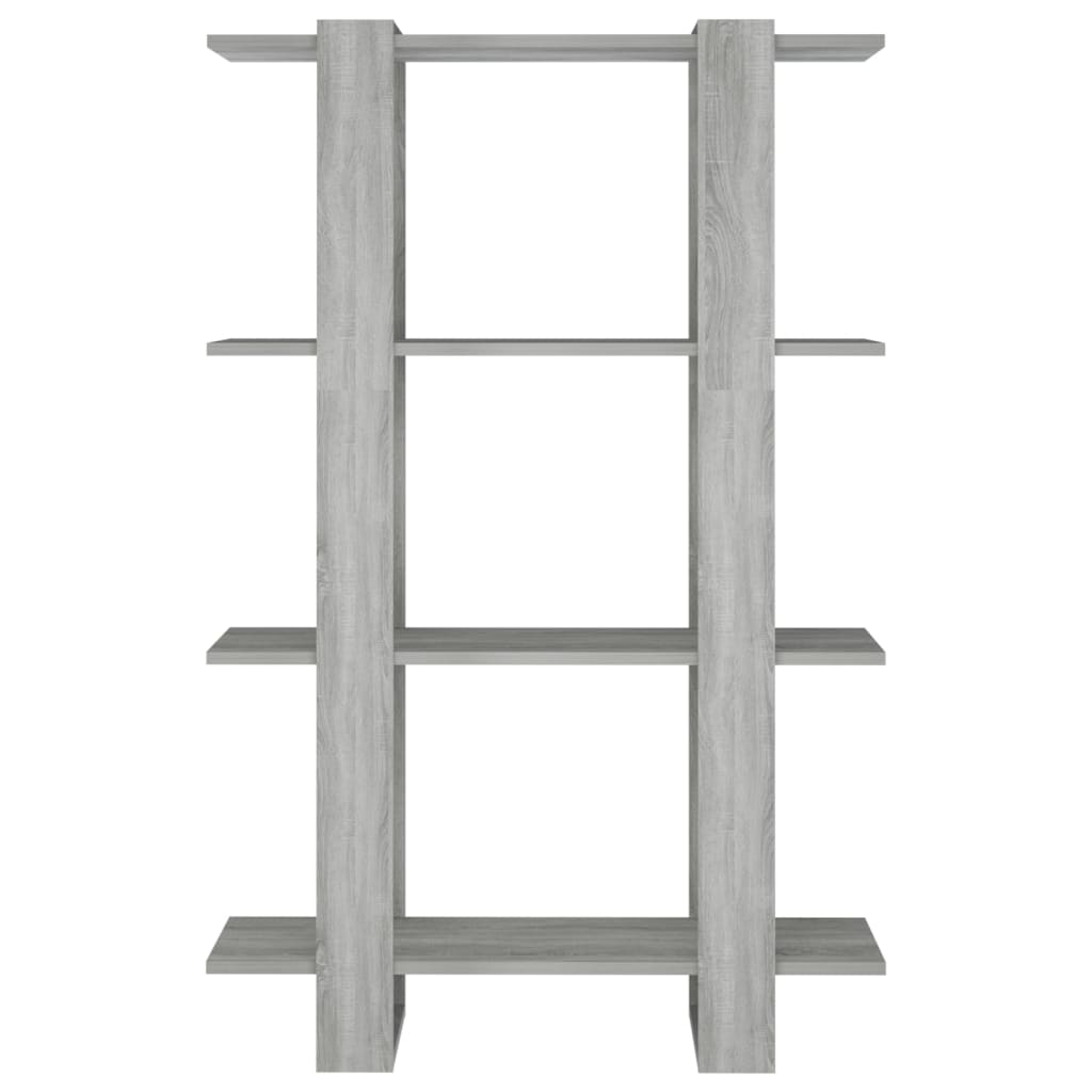 Libreria/Divisorio Grigio Sonoma 80x30x123,5 cm | homemem39