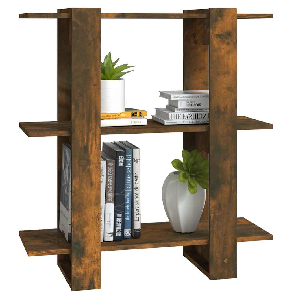 Libreria/Divisorio Rovere Fumo 80x30x87 cm