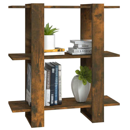 Libreria/Divisorio Rovere Fumo 80x30x87 cm