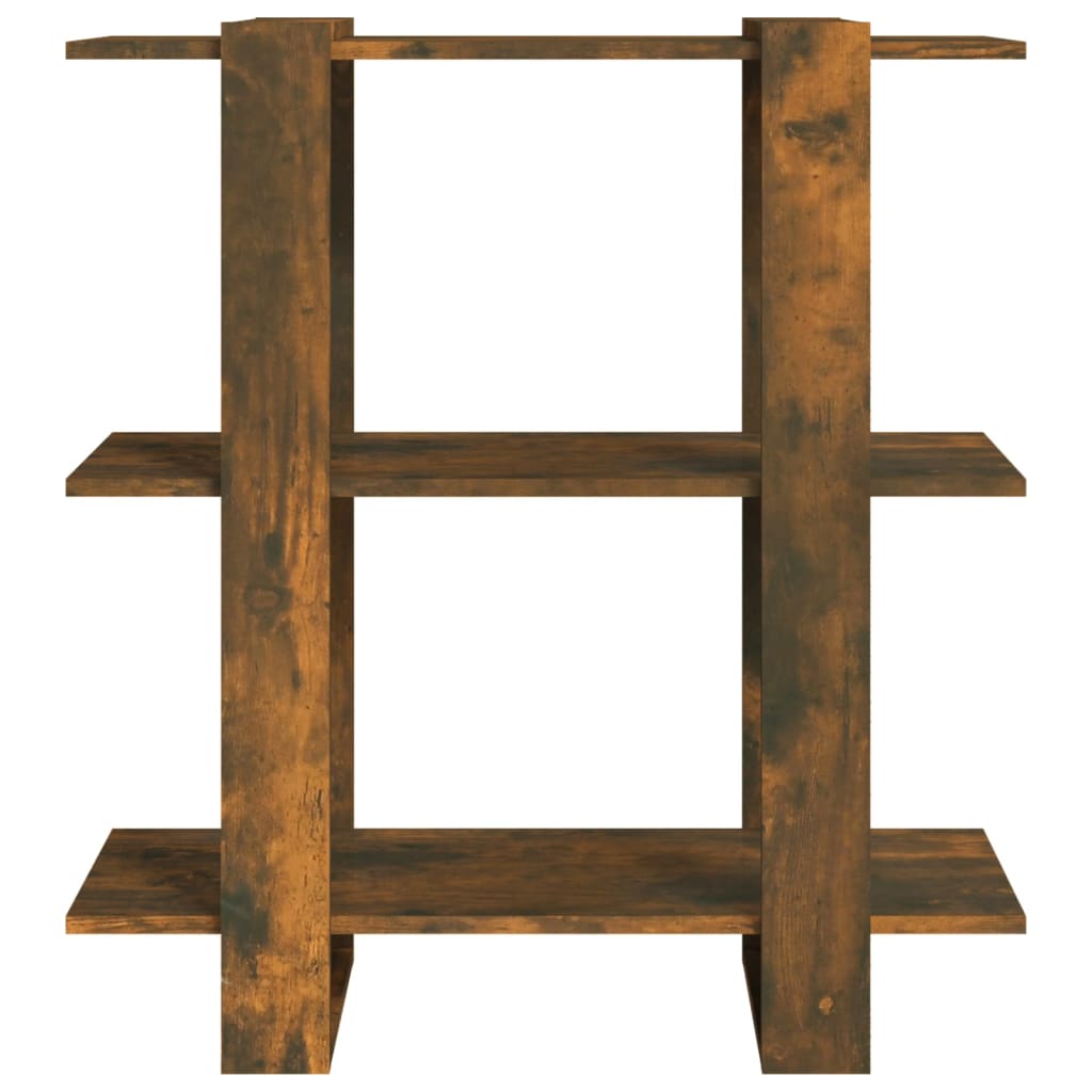 Libreria/Divisorio Rovere Fumo 80x30x87 cm | homemem39