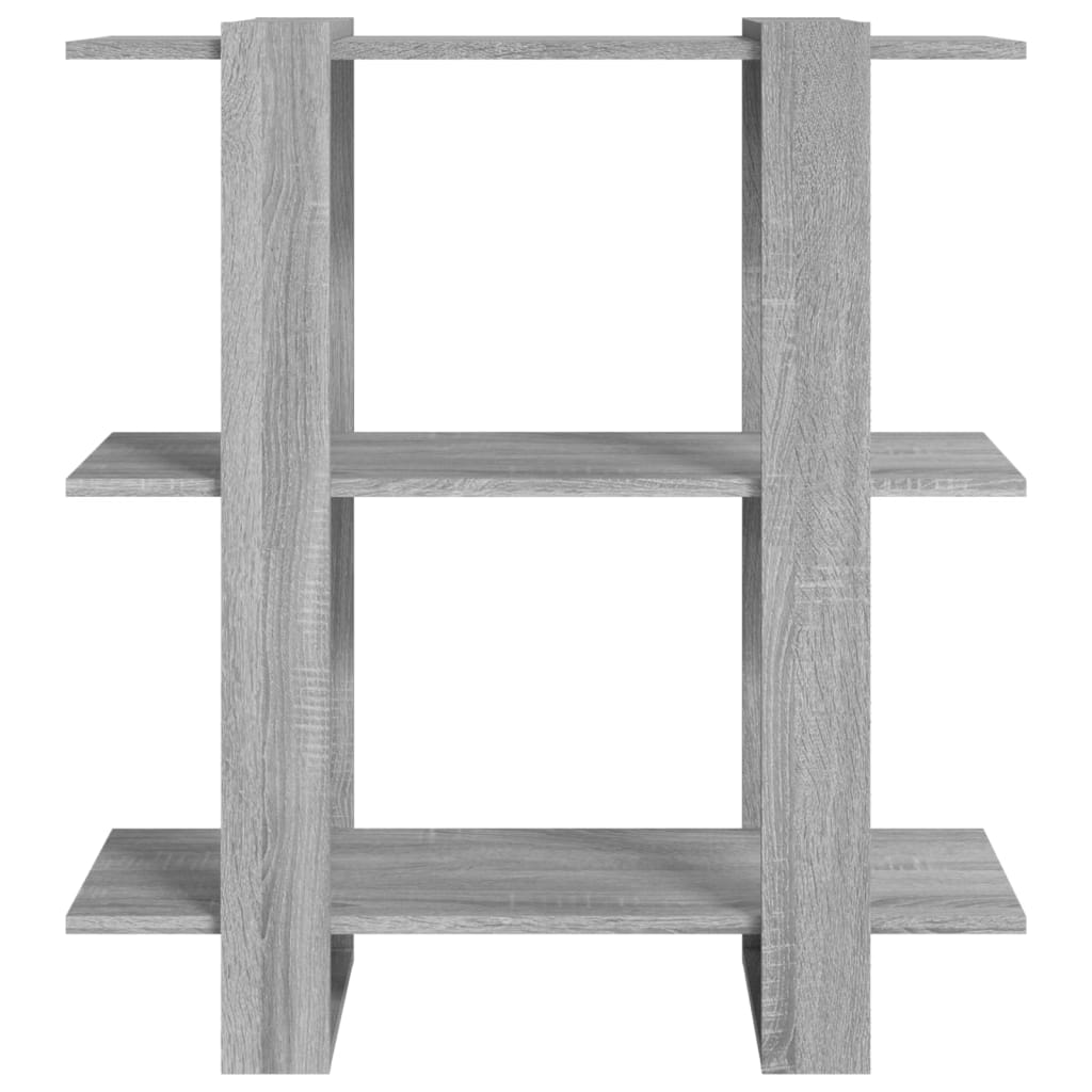 Libreria/Divisorio Grigio Sonoma 80x30x87 cm | homemem39