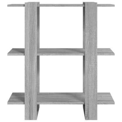Libreria/Divisorio Grigio Sonoma 80x30x87 cm | homemem39