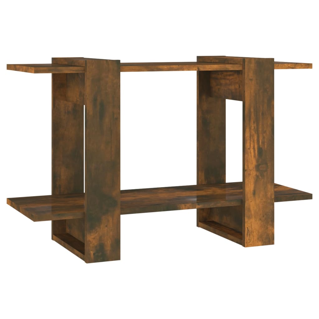 Libreria/Divisorio Rovere Fumo 80x30x51 cm | homemem39
