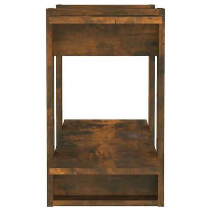 Libreria/Divisorio Rovere Fumo 80x30x51 cm | homemem39
