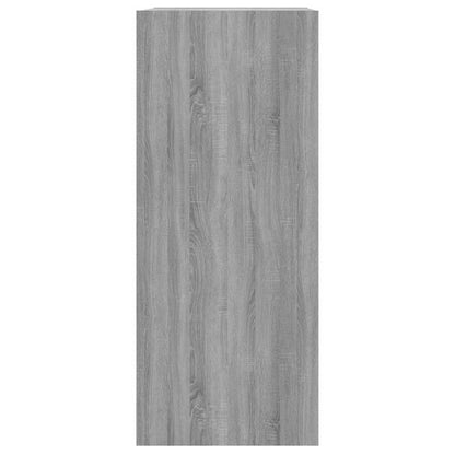 Libreria/Divisorio Grigio Sonoma 40x30x72 cm