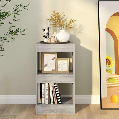 Libreria/Divisorio Grigio Sonoma 40x30x72 cm