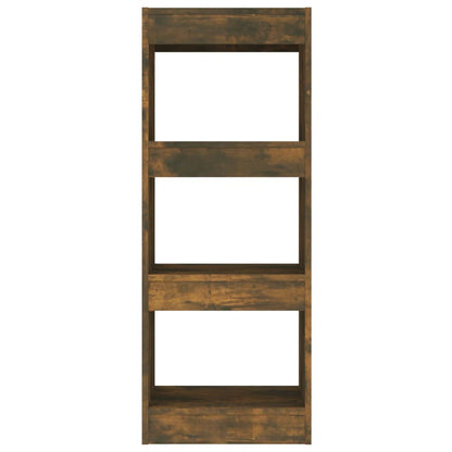 Libreria/Divisorio Rovere Fumo 40x30x103 cm in Truciolato | homemem39