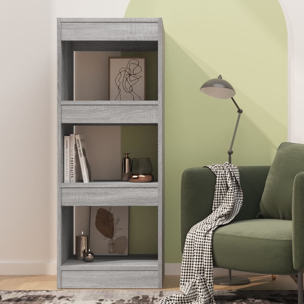 Libreria/Divisorio Grigio Sonoma 40x30x103 cm in Truciolato | homemem39