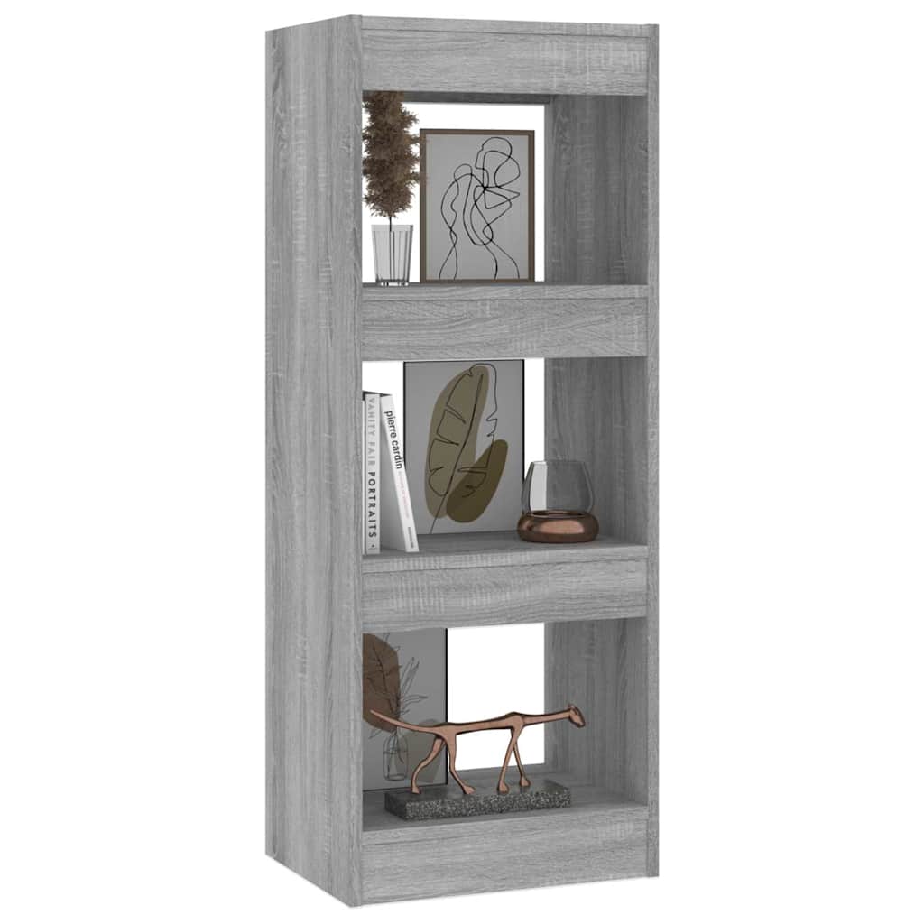 Libreria/Divisorio Grigio Sonoma 40x30x103 cm in Truciolato