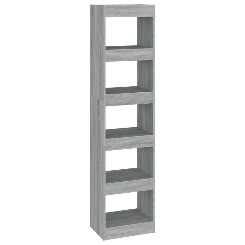 Libreria/Divisorio Grigio Sonoma 40x30x166 cm | homemem39