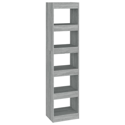 Libreria/Divisorio Grigio Sonoma 40x30x166 cm | homemem39