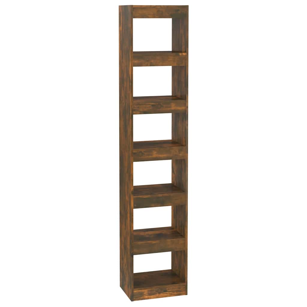 Libreria/Divisorio Rovere Fumo 40x30x198 cm